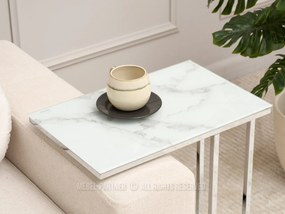 Măsuță de cafea Vasho (alb + crom). 1111538