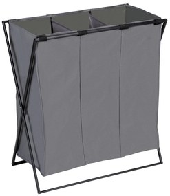 Coș de rufe cu trei compartimente, Trio, WENKO