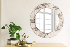 Oglinda rotunda imprimata Paradisul păsărilor
