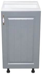 Corp inferior 45 cu 1 usa Zebra MDF gri dungi
