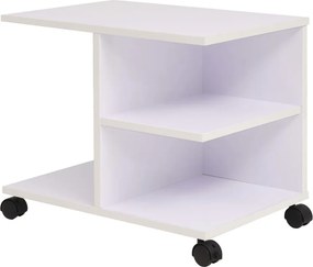 vidaXL Raft rulant, 50 x 35 x 42 cm, alb