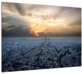 Tabloul - Paris din înâlțime (70x50 cm), în 40 de alte dimensiuni noi