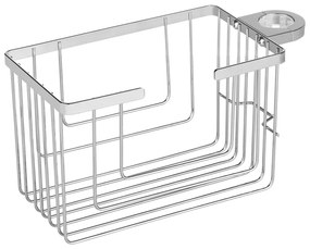 Raft pentru baie argintiu lucios autoadeziv din oțel inoxidabil Valognes – Wenko