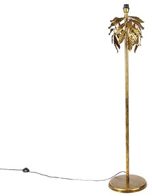 Lampa de podea vintage auriu antic 32 cm fara abajur - Linden