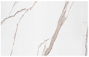 Cadita de dus Bazalt Carrara alba 90x120