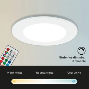 Briloner - Set 3x LED lumini baie dimabile LED/4,8W/230V IP65