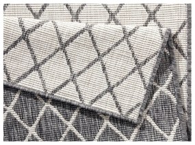 Covor adecvat pentru exterior NORTHRUGS Malaga, 80 x 250 cm, gri - crem