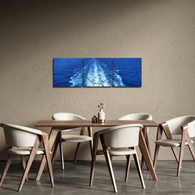 Tablou - Marea (cu ceas) (90x30 cm)
