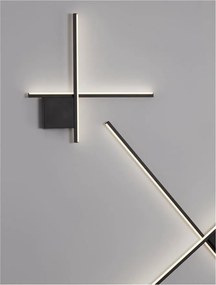 Aplica de perete cu lumina ambientala LED Cross 50cm