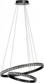 Lustra LED suspendata design circular AZALEA 60+40 3-STEP DIMM