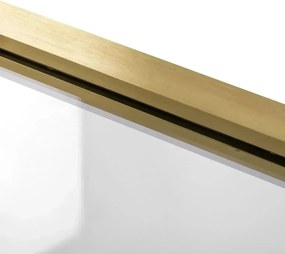 Cabina de dus Rea Atlas 100x100 Brush Gold