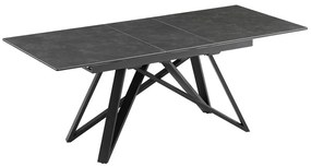 Masa extensibila, Ceramica Grafit, ATLAS 160-200cm A-46500 VC