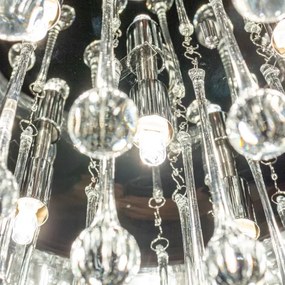 Brilagi JEWEL - Plafonieră LED cu cristale, 5xG9, 42W, 230V