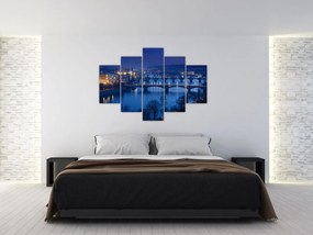 Tablou cu podurile din Praga (150x105 cm)
