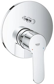 Grohe Eurostyle Cosmopolitan Baterie cada dus monocomanda incastrata, crom