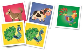 Animale Farm Joc de memorie Clementoni cu 48 de piese