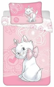 Lenjerie de pat pentru copii Marie Cat 02 din bumbac, 100 x 135 cm, 40 x 60 cm