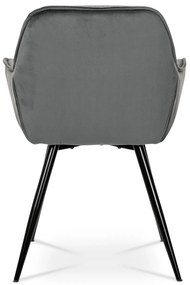 Set de scaune de sufragerie DCH-421 GREY4, 2 buc.