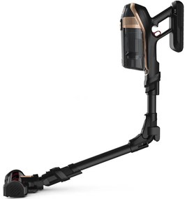 Rowenta X-Force Flex 15.60 RH99F1, 520W, 230AW, 0.9 litri, 32.4V, Autonomie 80 min, Auto power, LED, Display, Flex, Negru/Bronz
