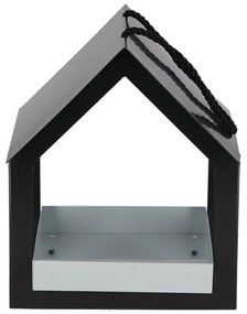 Căsuță pentru păsări Esschert Design, gri antracit