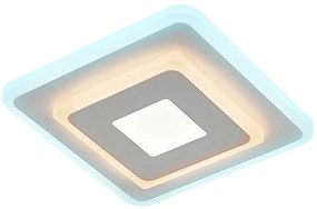 Plafoniera LED design modern Taneli 20x20cm