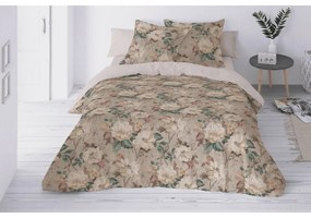 Lenjerie de pat din bumbac și in Rose, 160 x 200 cm, 2 buc. 70 x 80 cm