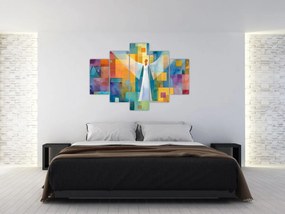 Tablou - Înger geometric (150x105 cm)