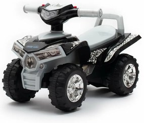 Mașinuță Baby Mix pentru copii cu sunet ATV, gri