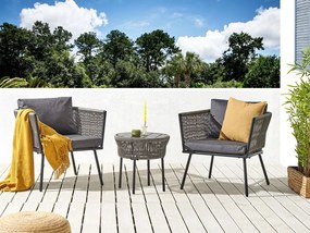 Set mobilier de grădină Gadiel (gri). 1079064