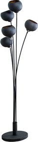 Lampadar / Lampa de podea moderna Magma negru/ auriu A-37004 VC