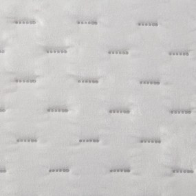 Cuvertură de pat matlasată decorativă albă Lăţime: 170 cm | Lungime: 210 cm