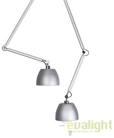 Lustra directionabila design modern ZYTA 2 S ALU aluminiu