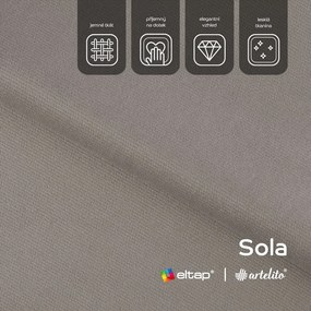 Colțar bej extensibil/cu spațiu de depozitare cu tapițerie din catifea (cu colț pe partea dreaptă/cu șezlong) Felro – ELTAP