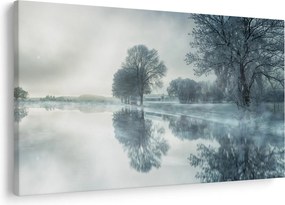 Tablou cu natura iarna (90x60 cm)