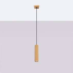 Lustră pe cablu Sollux SL.1554 KARBON 1xGU10/10W/230V auriu