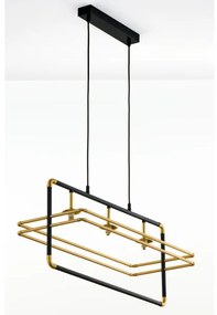 Lustră pe cablu Jupiter 2027 FIORI 3xG9/10W/230V negru/auriu/bej