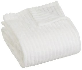 Pătură albă din micropluș-cocolino 130x160 cm Fur Velvet – Casa Selección