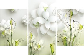 Tablou cu flori (90x60 cm)