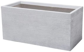 Ghiveci MIMA 37x80x38 cm (MGO) (alb). 1018883