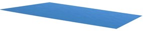 vidaXL Folie dreptunghiulară pentru piscină din pe, 450 x 220, albastru