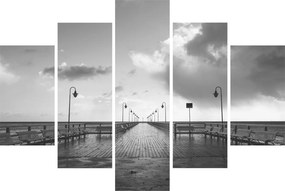 Tablou - Promenada la mal (150x105 cm)
