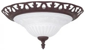 Plafoniera clasica 2 becuri E27 Rustica 6102021-24 Trio