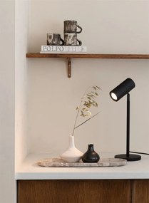 Lampa de masa Eco din Bambus Java GU10, negru