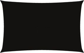 vidaXL Parasolar, negru, 5x8 m, țesătură oxford, dreptunghiular