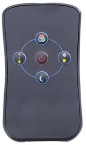 Plafonieră LED RGB dimabilă SKYLER LED/5,6W/230V Leuchten Direkt 14241-16 + telecomandă