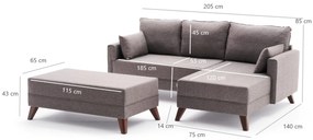 Canapea extensibilă Bellina (maro) (D). 1063013