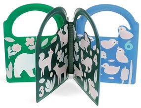 Jucărie interactivă Colour changing bath book Woodland – Rex London