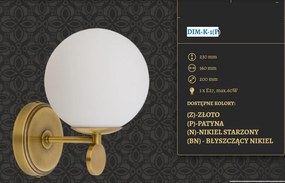Aplica design clasic realizata manual DIMARO