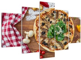 Tablou cu pizza (150x105 cm)