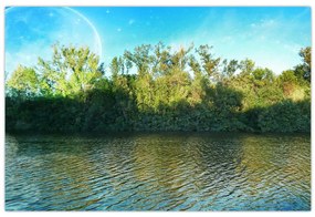 Tablou - lac (90x60 cm)